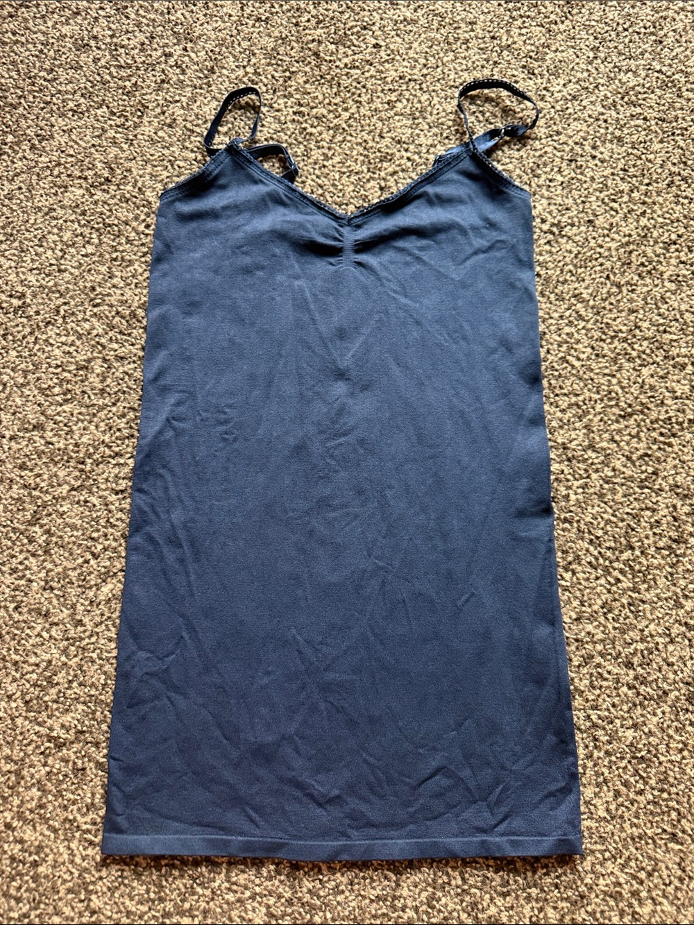 Aeropostale Navy Blue V‑Neck Slip Camisole